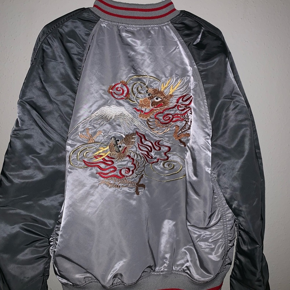 Japanese style bomber jacket